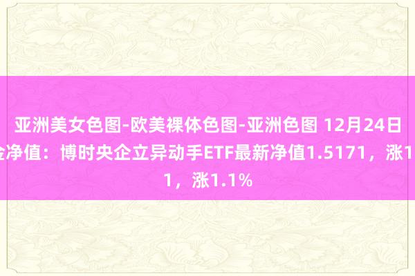 亚洲美女色图-欧美裸体色图-亚洲色图 12月24日基金净值：博时央企立异动手ETF最新净值1.5171，涨1.1%