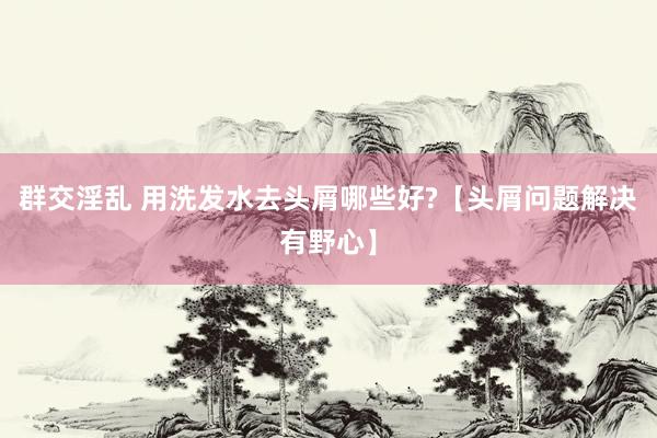 群交淫乱 用洗发水去头屑哪些好?【头屑问题解决有野心】