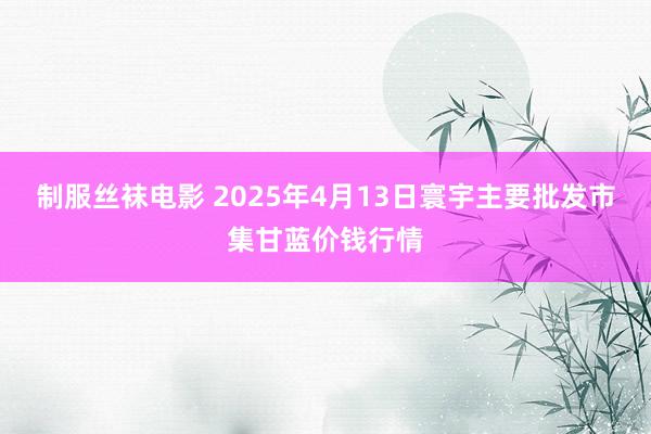 制服丝袜电影 2025年4月13日寰宇主要批发市集甘蓝价钱行情